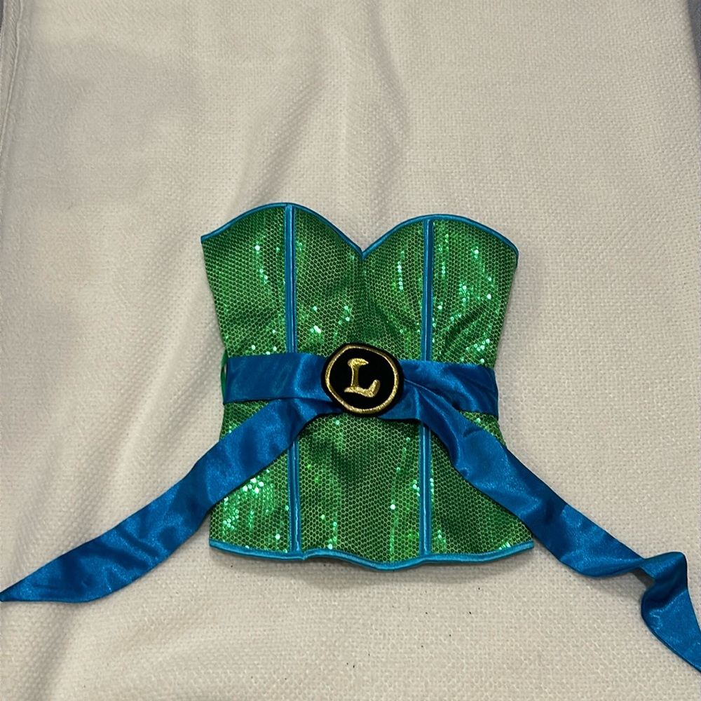 TMNT corset top costume